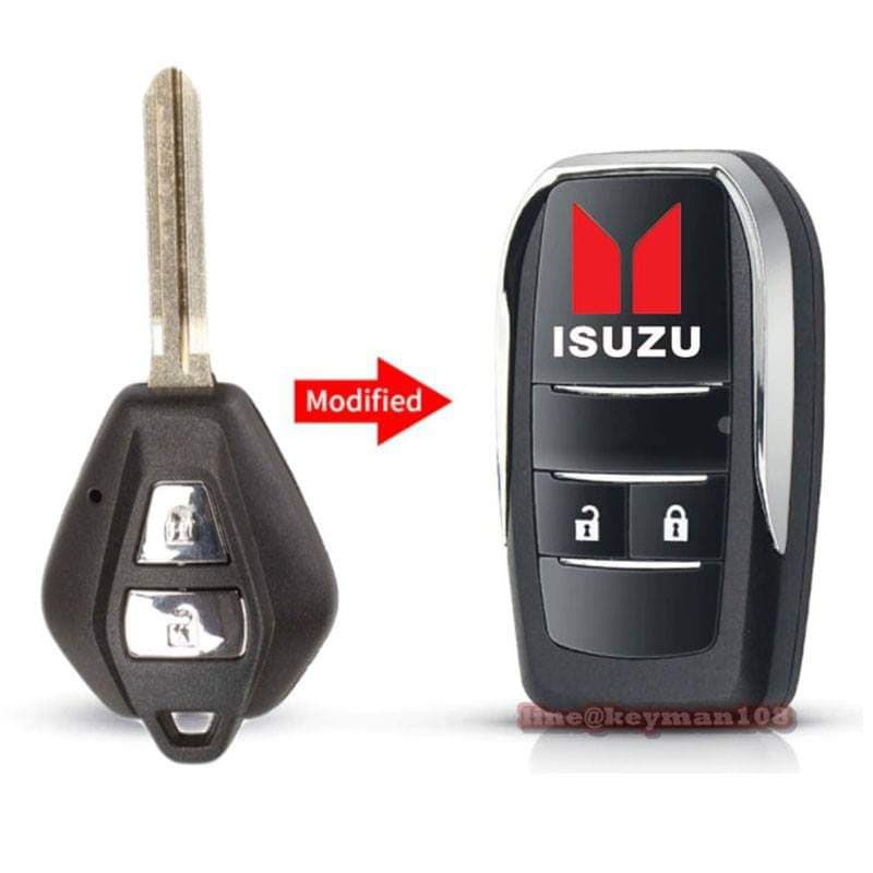 กรอบกุญแจพับ-อีซูซุ-กรอบกุญแจพับ-isuzu-ปี2007-2011