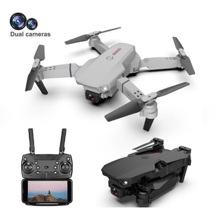 สินค้า 🔥【พร้อมส่ง】โดรน E88 PRO รุ่นขายดี Drone Pro กล้อง2ตัว DM107s WIFI ถ่ายภาพ บินนิ่ง ถ่ายวีดีโอ กล้อง โดรนไร้สา