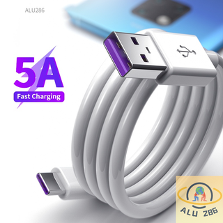 ALU286 usb type-c 5A 1M Fastcharger Original ของแท้ รองรับ รุ่น S8 S8+ S9 S9+ Note8 9 / A5 /A7/A8/C7 pro /C9 หัวเหว่ย สายชาร์จ