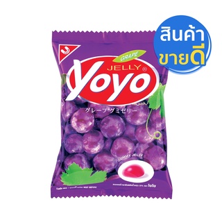 เช็ครีวิวสินค้า[ขายดี] YOYO โยโย 80g (เลือกรสชาติได้)-องุ่น พลัส