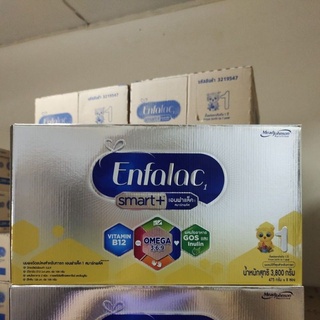 Enfalac Smart+1 เอนฟาแล็ค สมาร์ท สูตร 1 /3,800 กรัม (8ซอง)วันหมดอายุ 01/06/2025