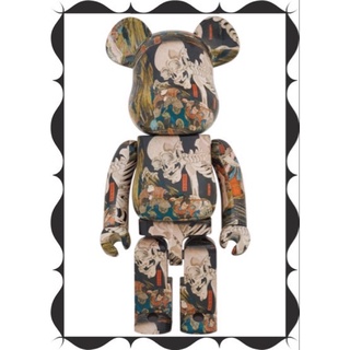 (ของแท้) BE@RBRICK UTAGAWA KUNIYOSHI The Haunted Old Palace at Soma 1000％ (Bearbrick)