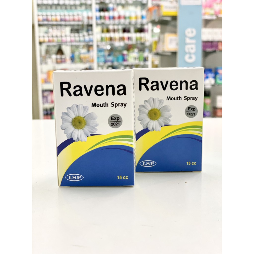 Ravena Mouth Spray 15cc ราวีนา สเปรย์สูตรเดียวกับ Kamilosan | Shopee ...