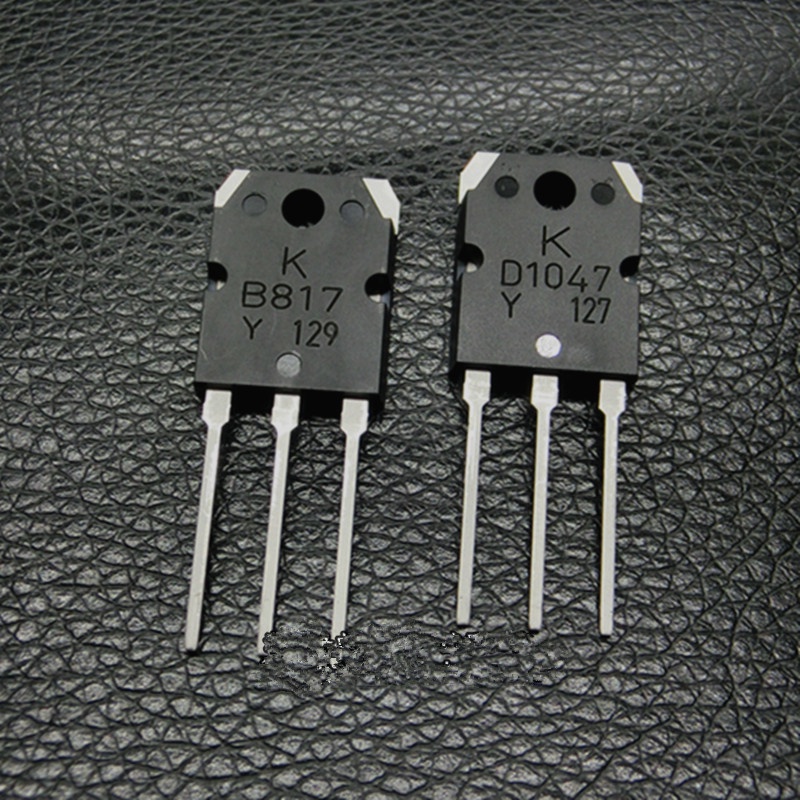 Lot De 5 Paires De Transistors KTB817 / KTD1047 (PNP + NPN) - Neufs Pour Réparations électroniques