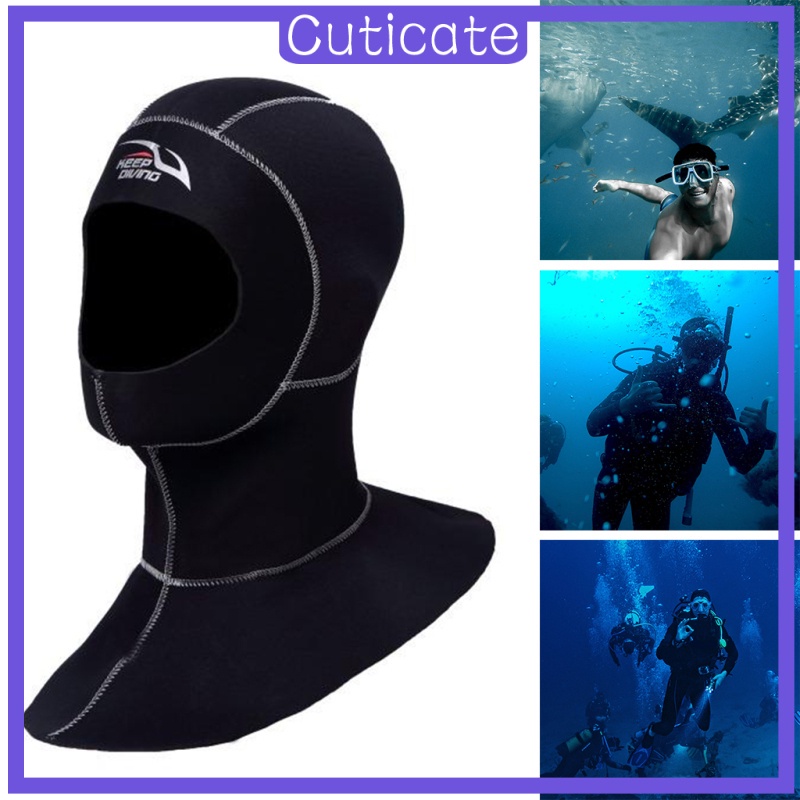 cuticate-หมวกดําน้ํา-wetsuit-hood-สําหรับผู้ใหญ่ใช้ดําน้ํา