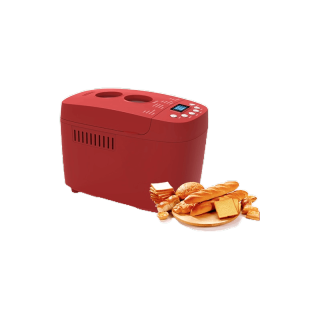 Airbot เครื่องทำขนมปัง ช่าง BM3800 ปราศจากกลูเตน 3 ปอนด์ ความจุ 19 การตั้งค่าการทำอาหาร ปลอดสาร BPA อลูมิเนียมอัลลอยด์ สีขาว เครื่องทำขนมปัง