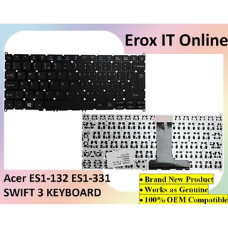 คีย์บอร์ดแล็ปท็อป สําหรับ Acer Aspire SWIFT 3 ES11 ES1-132 ES1-132-C37M C9N8