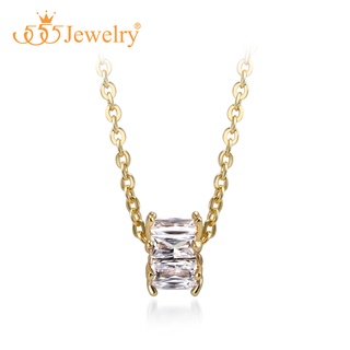 555jewelry สร้อยคอพร้อมจี้ ดีไซน์สวย ตกแต่งด้วยเพชร CZ รุ่น MNC-BN066 - จี้ห้อยคอ จี้สร้อยคอ จี้สร้อยคอแฟชั่น (P33)