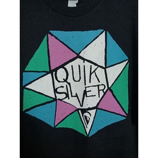 เสื้อยืด มือสอง งานแบรนด์ quik silver อก 46 ยาว 32