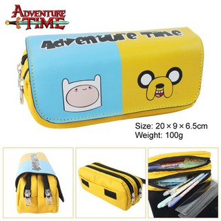 ภาพหน้าปกสินค้ากระเป๋าใส่อุปกรณ์เครื่องเขียน Adventure Time Boys Girls Cartoon ที่เกี่ยวข้อง