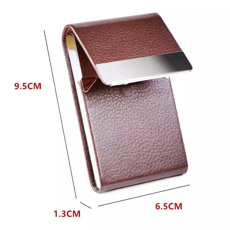 fin-1-กระเป๋าใส่นามบัตร-กล่องใส่นามบัตร-สเตนเลสสตีล-stainless-steel-business-card-box-wallet-2605-สีชมพู