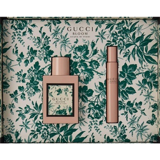 [GUCCI] Gucci Bloom ชุดของขวัญ 2 ชิ้น Aqua Di Fiori Gift Set