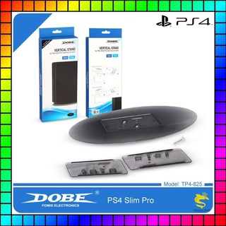 DOBE Vertical Stand for PS4 Slim&amp;Pro ฐานตั้งเครื่อง PS4 สีดำใส