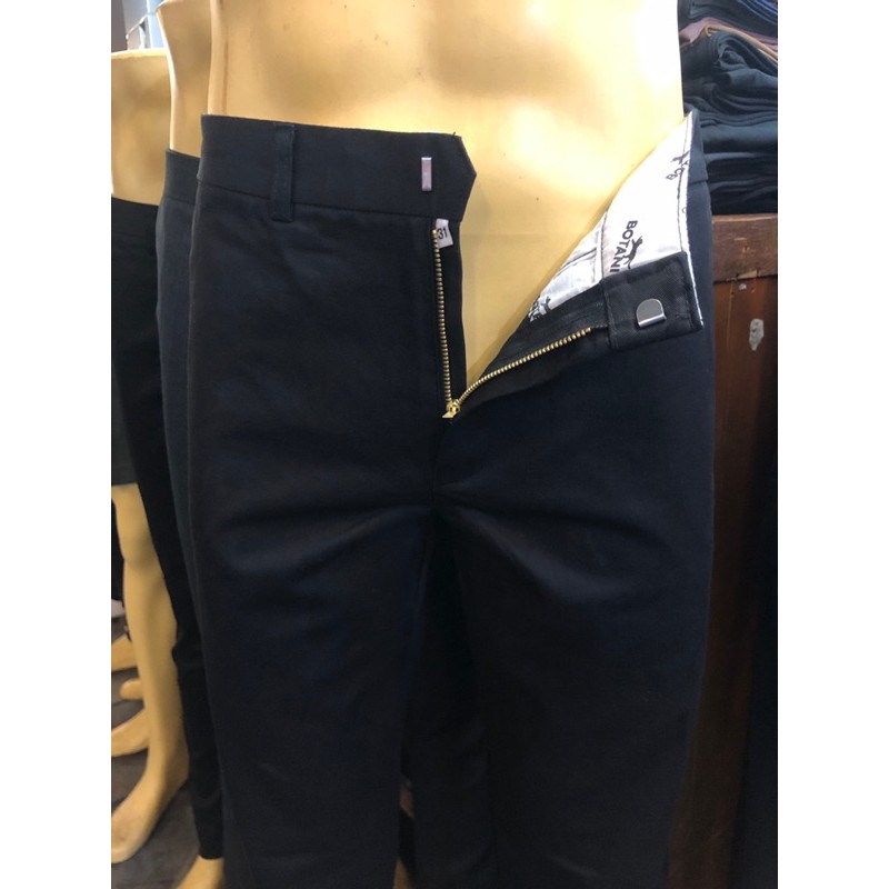 กางเกง-k7-ชิโน่-chino-sกางเกงเด็กช่าง-ผ้าเวสปอย์กระบอกเล็ก-สีดำ-กรม
