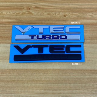 โลโก้*คำว่า VTEC TURBO  ( ขนาด* 3.2 x 14 ) ราคาต่อชิ้น