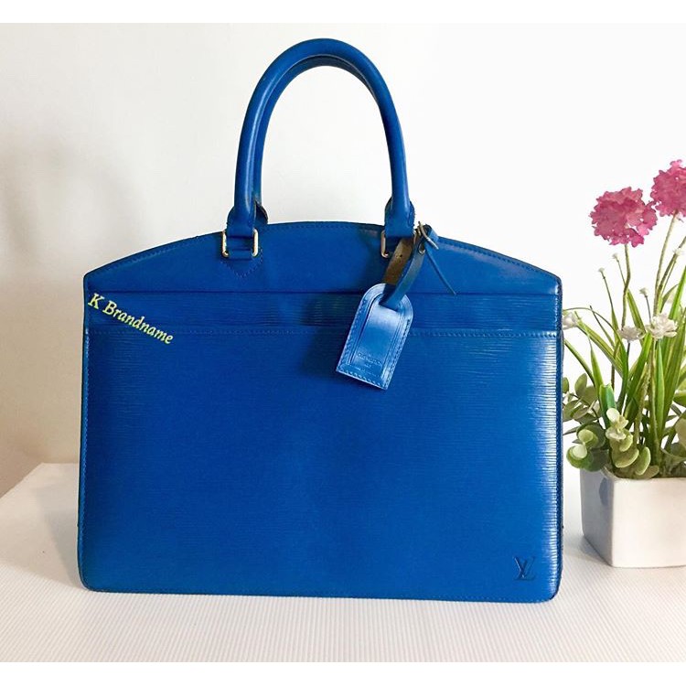 Louis Vuitton Epi Leather Riviera Bag Shopee Thailand
