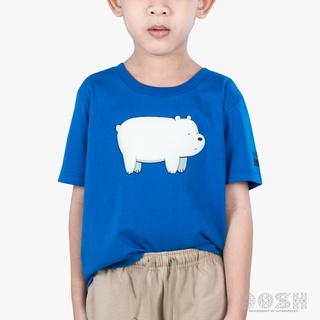 DOSH KIDS:UNISEX T-SHIRTSเสื้อยืดคอกลมWE BARE BEARSรุ่น9FBBBT5031-BU