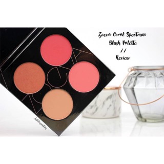 (แท้100%)Zoeva  Coral Spectrum Blush Palette บรัชออน