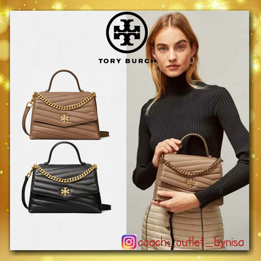 TORY BURCH Kira Chevron Tophandle Satchel Shopee Thailand