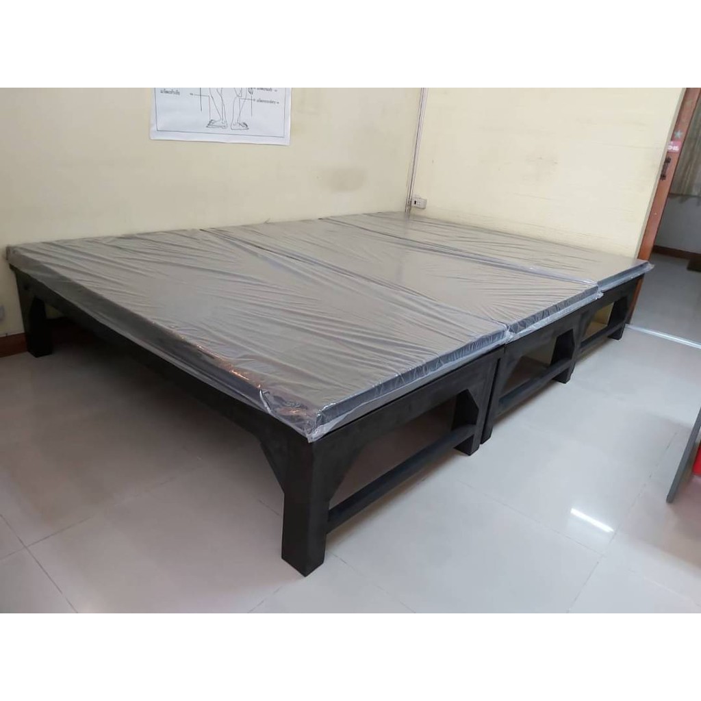 🩷เตียงนวดแผนไทย ขนาด 100-120 ยาว200 สูง 53 รวมเบาะแล้ว | Shopee Thailand