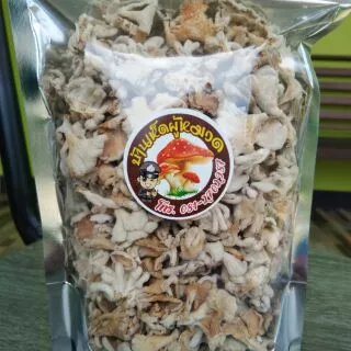 เห็ดแครงแห้ง  บ้านเห็ดผู้หมวด   ดอกใหญ่ ดอกหนา ของแท้ส่งตรงจากนครศรีธรรมราช photo
