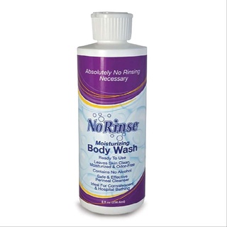 NORINSE BODY WASH 8OZ. 236 ml.สบู่เหลวอาบน้ำสูตรธรรมดา ไม่ต้องล้างน้ำ