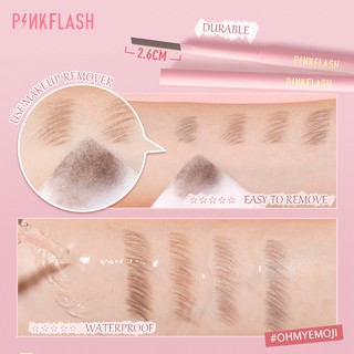 ภาพขนาดย่อของภาพหน้าปกสินค้าPinkflash Ohmyemoji ดินสอเขียนคิ้ว ติดทนนาน กันน้ำ 8 ชั่วโมง จากร้าน pinkflash.th บน Shopee ภาพที่ 5