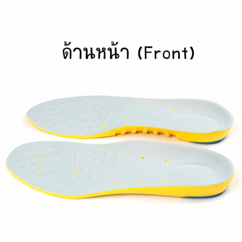 ภาพหน้าปกสินค้าแผ่นยางรองเท้า Walker & Runner Memory foam-Absorption Super Soft Insoles(สีเทา) จากร้าน rocket99 บน Shopee