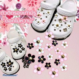 JBF-👠🌈🌺🌸🪷Shoe charms “sweet flower”ตัวติดรองเท้ามีรู เซต “ดอกไม้หวาน” เพิ่มความน่ารักสุดหวานให้แก่รองเท้าคู่โปรด