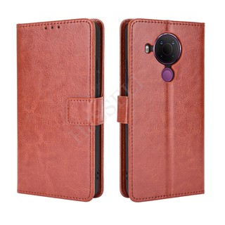 เคสสำ Nokia 5.4 Case PU Leather Flip Phone Case Nokia 5.4 Nokia5.4 เคส เคสโทรศัพท์มือถือ พลิกซองโทรศัพท์