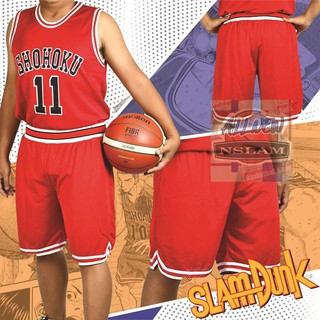 ภาพขนาดย่อของภาพหน้าปกสินค้ากางเกงบาสเกตบอล การ์ตูน SLAMDUNK Team : SHOHOKU โชโฮคุ กางเกงสแลมดั๊งค์ กางเกงโชโฮคุ จากร้าน nslambasketball บน Shopee