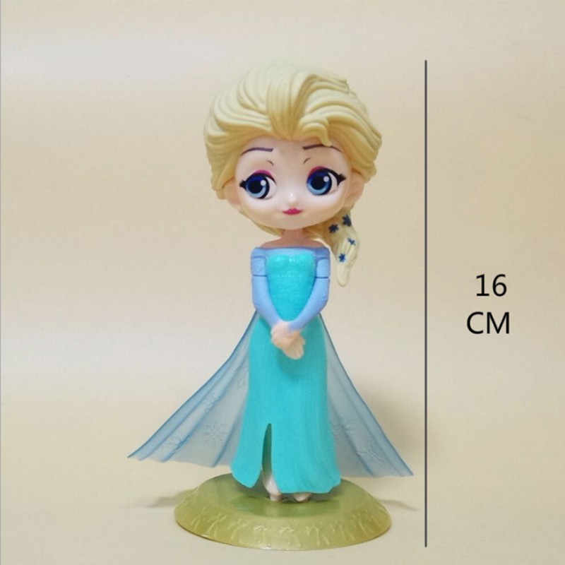 frozen-ฟิกเกอร์-frozen-elsa-anna-frozen-สีขาวสําหรับตกแต่งเค้ก