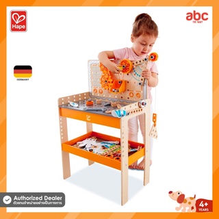 Hape ของเล่นไม้ โต๊ะคิดค้นของนักวิทยาศาสตร์ตัวน้อย Deluxe Scientific Workbench ของเล่นเสริมพัฒนาการ 4 ขวบ ขึ้นไป