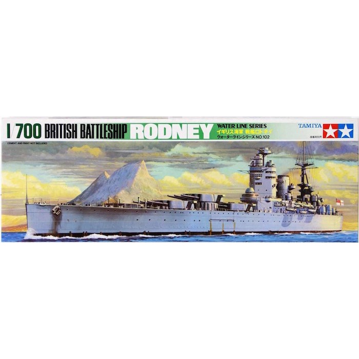 โมเดลประกอบ-tamiya-1-700-ta77502-british-battleship-rodney