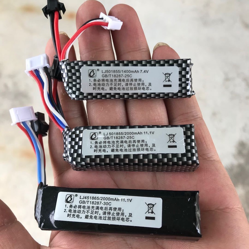 ㊣ ระเบิดน้ำปืนของเล่นแบตเตอรี่ลิเธียมสายชาร์จ USB 6V7.4V11.1V แบตเตอรี่ ...