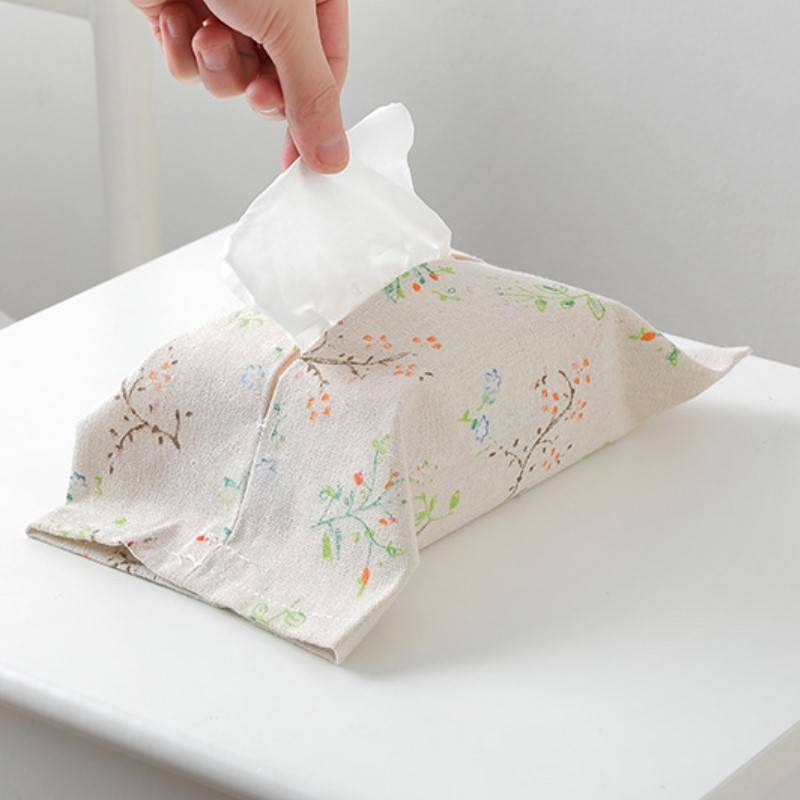 กระดาษทิชชู่ที่ใส่กระดาษผ้าขนหนูตู้-rack-ผ้าเช็ดหน้ากล่องใส่ฝาครอบสี่เหลี่ยมผืนผ้า-napkin-แขวนผ้าขนหนูผ้าฝ้ายกระดาษถุงแขวนสร้างสรรค์กระดาษผ้าขนหนูกระเป๋าผนังสำนักงานรถยนต์ตกแต่งห้องน้ำ