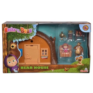 Masha และหมี-ตุ๊กตาหมี House เด็กบ้านของเล่น Big House ชุดของเล่นเฟอร์นิเจอร์