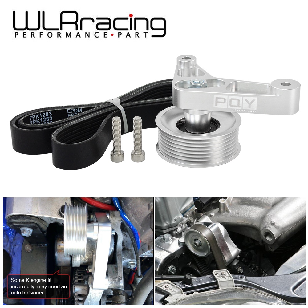 WLR Adjustable EP3 Pulley Kit For Honda 8th 9th Civic All K20 & K24
