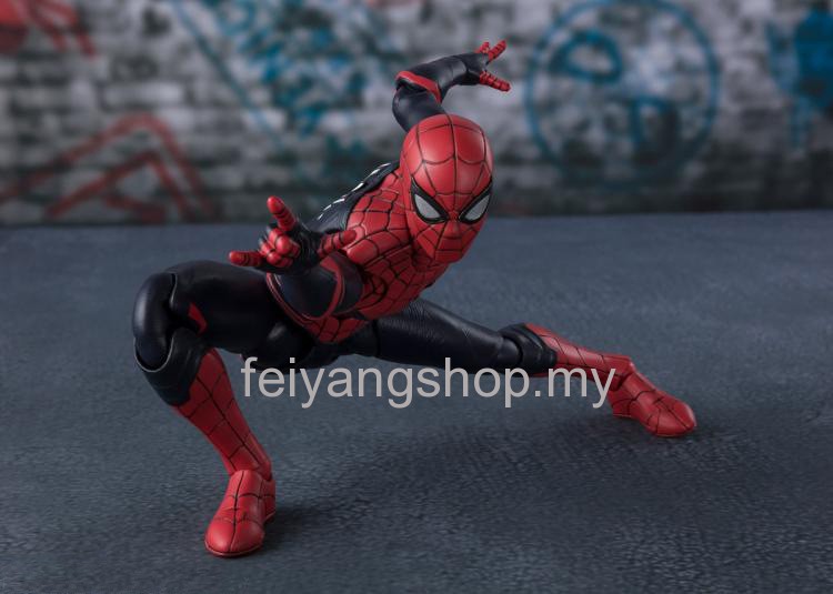 shf-ฟิกเกอร์-spiderman-แมลง-สีแดง-และสีดํา-สําหรับตกแต่ง