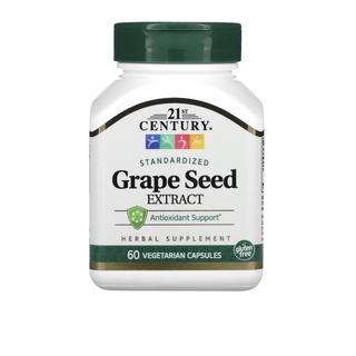 21st Century, Grape Seed Extract, 60 Veggie Caps