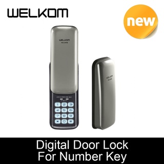 WELKOM No.ONE Digital Door Double Lock for Number Key Button-Type Korea