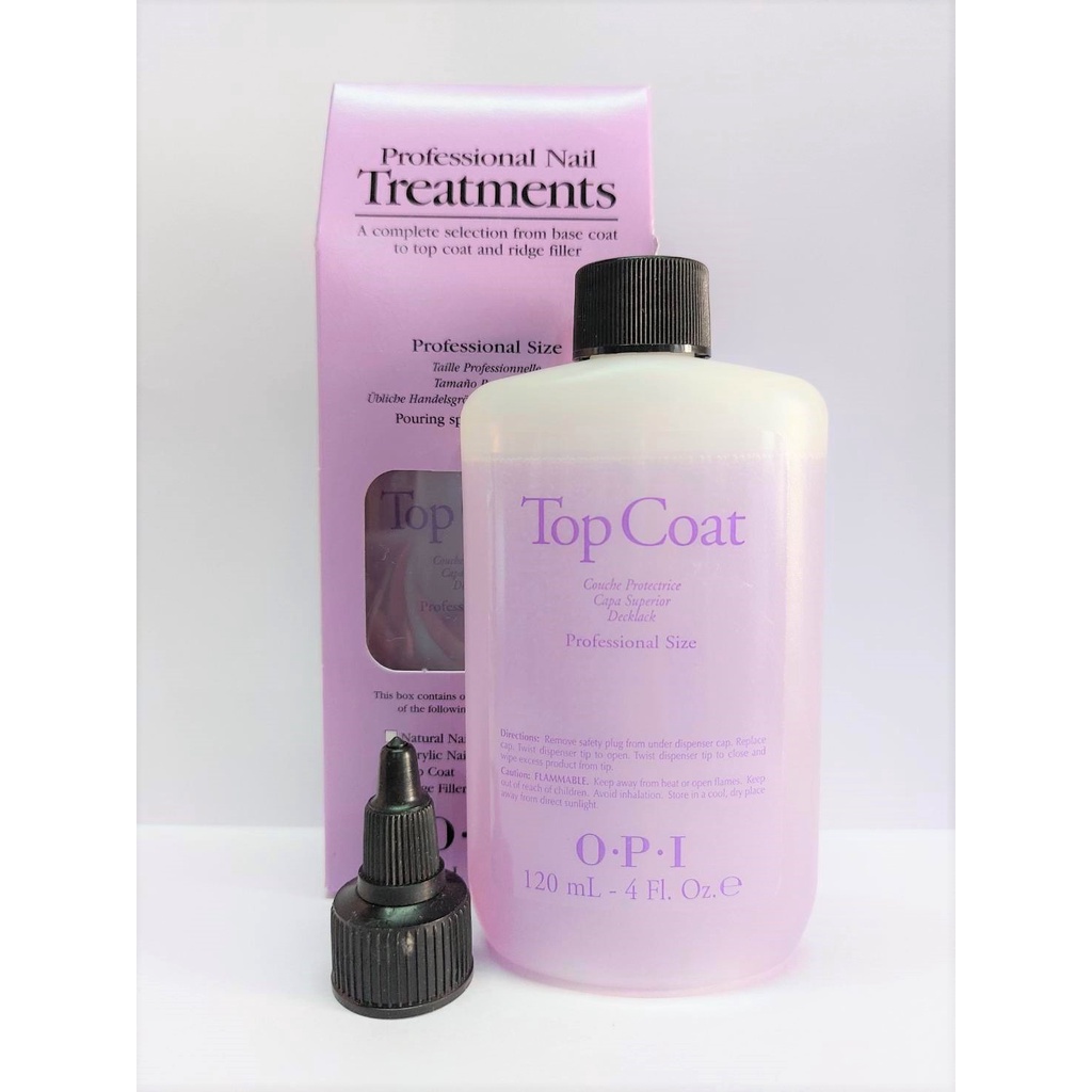 OPI Top coat / Base coat / Strengthener / Ridge filler สีใส เคลือบ