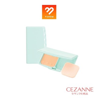 (ตลับสีฟ้า) Cezanne UV Foundation EX Plus เซซาน ยูวี ฟาวเดชั่น อีเอ็กซ์ พลัส  11 g. แป้งผสมรองพื้น เนื้อบางเบา