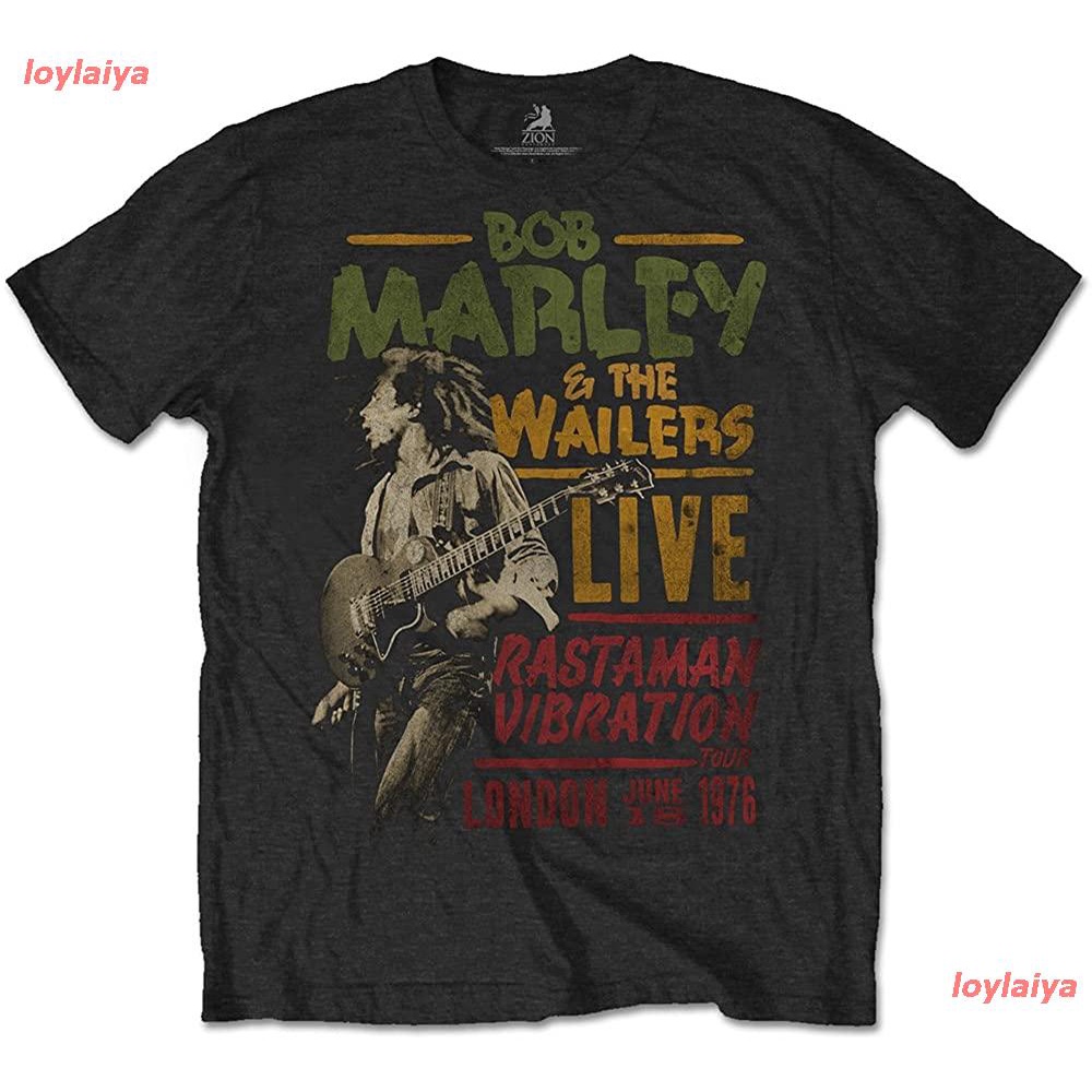 Bob Marley Roots Rock Reggae Men's T-Shirt - Officially Licensed, Black, Regular Fit - View #5