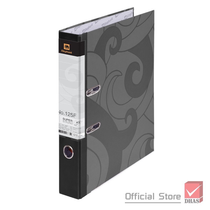 แฟ้ม ตราช้าง 120F 125F 2 นิ้ว 3 นิ้ว สีดำ Elephant | Shopee Thailand