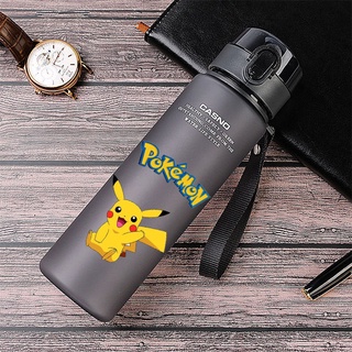 ขวดน้ําเย็น ลายการ์ตูนปิกาจู BPA สําหรับเด็กนักเรียน
