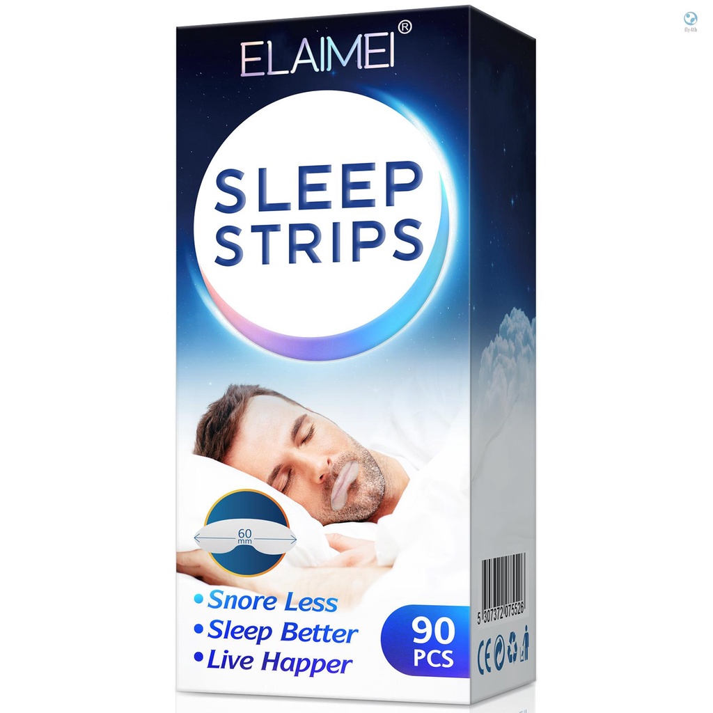 elaimei-เทปป้องกันการนอนกรนแถบใช้แล้วทิ้ง-90-ชิ้น