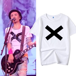 ผลิตภัณฑ์ใหม่👕เสื้อยืดแขนสั้นลําลอง ผ้าฝ้ายแท้ ทรงหลวม พิมพ์ลาย Park Shu แฟชั่นฤดูร้อน สําหรับผู้ชาย และผู้หญิง