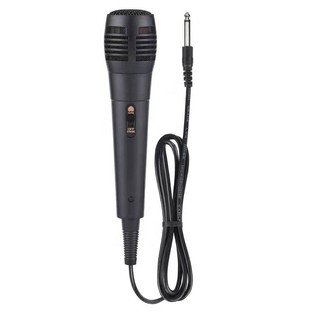 ราคาและรีวิว[กรอกโค้ด BIGF40 ลดทันที 20%] Microphone ไมค์โครโฟนสาย สำหรับเสียบลำโพงร้องคาราโอเกะ สายยาว 2 เมตร