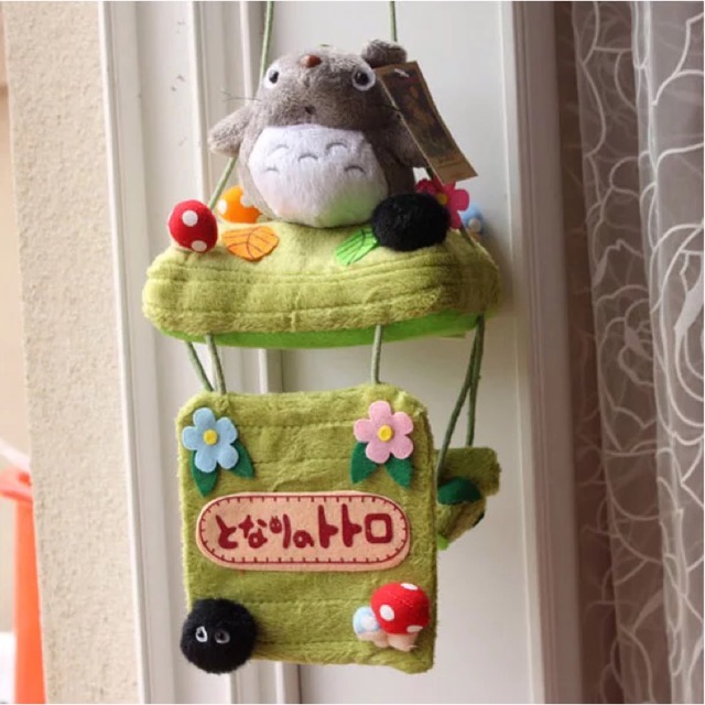 totoro-ที่ใส่กระดาษชำระ-ที่ใส่กระดาษทิชชู่แบบม้วน-น่ารักมากๆ-แขวนในห้องน้ำ